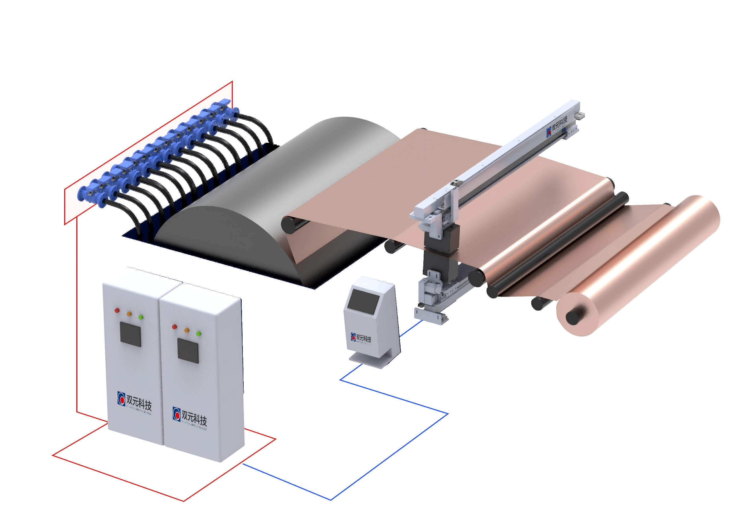 Foil-Forming CD Basis-Weight Control System