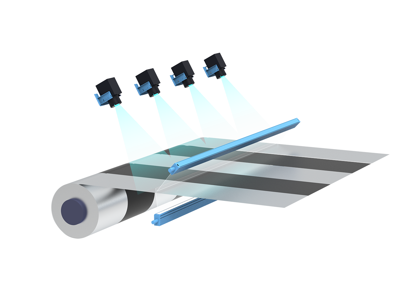 Aluminum-Foil Carbon-Coating Surface Defect Inline Inspection System